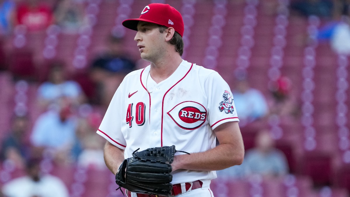 PropBetGuy’s Thursday MLB Player Prop: How to Fade Reds’ Nick Lodolo in Field of Dreams Game (August 11) article feature image