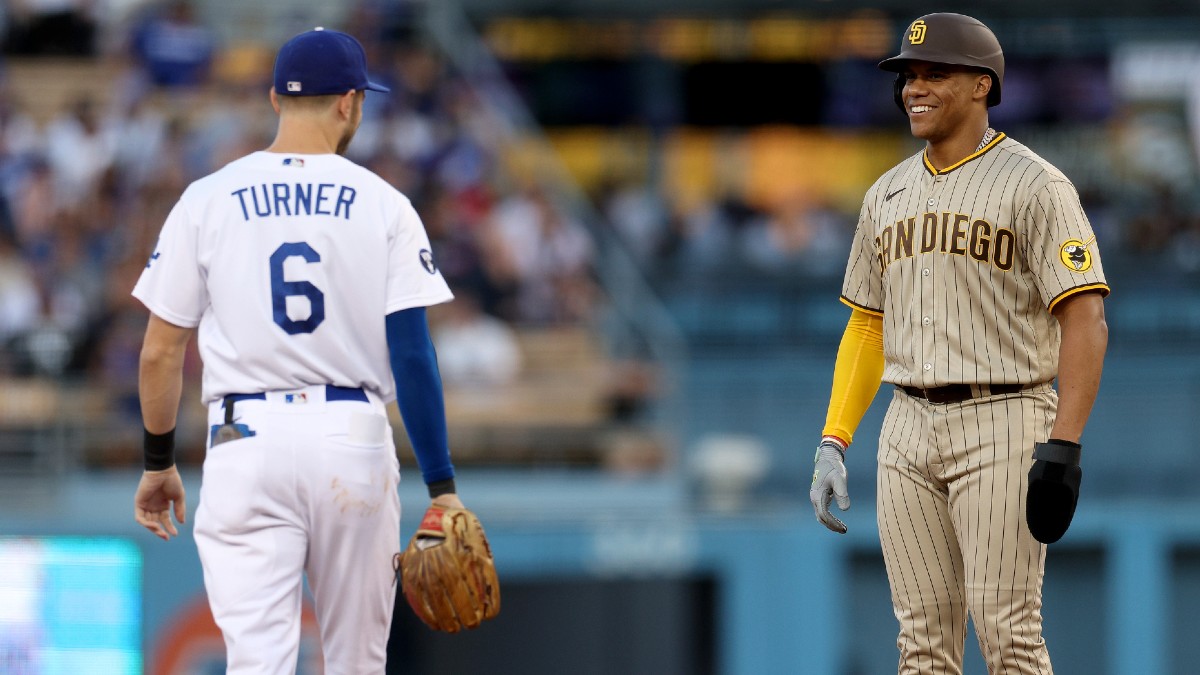 MLB Odds, Picks & Predictions: 3 Best Bets for Sunday’s Slate, Featuring Pirates vs. Orioles & Padres vs. Dodgers (August 7) article feature image