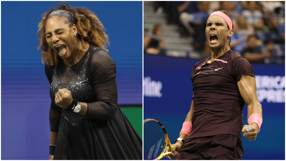 Serena Williams, Rafael Nadal Biggest US Open Sportsbook Liabilities Following Round 1 article feature image