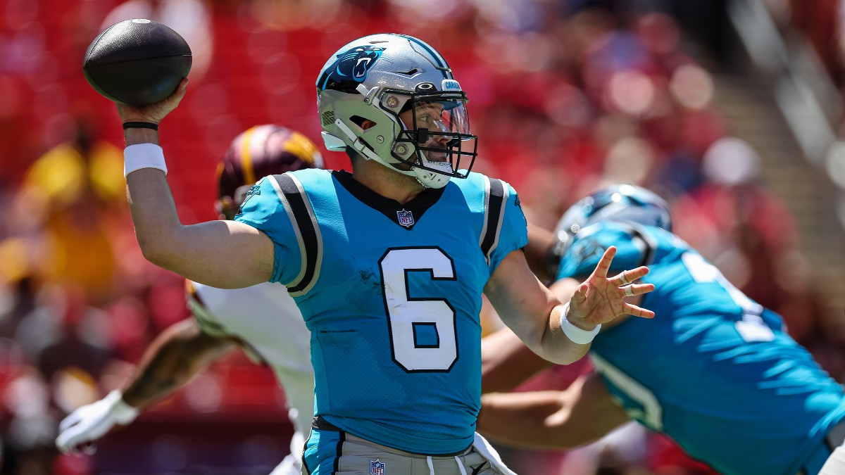 Why Baker Mayfield Could Lead the NFL in Passing as Panthers Starting QB article feature image