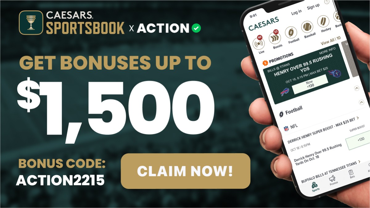 Caesars Promo Code For $1500 in Bet Credits – ACTION2215 article feature image