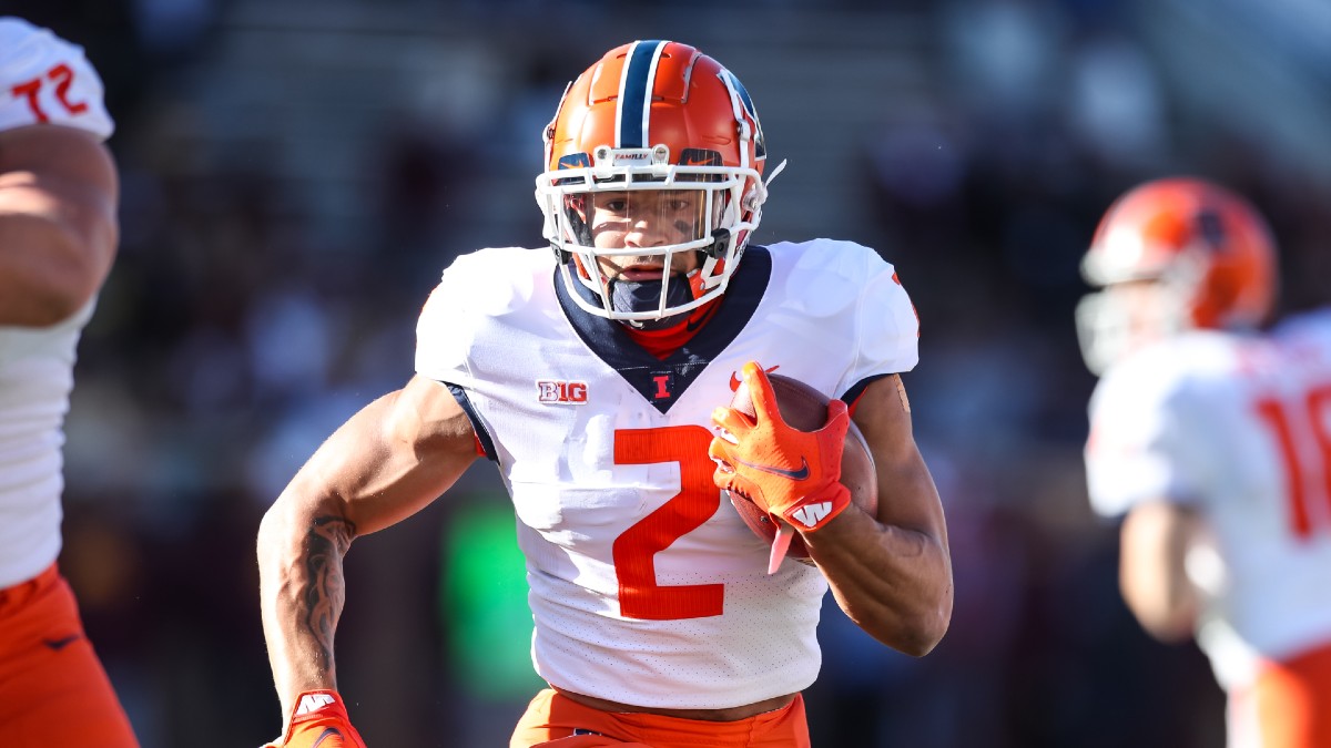 Illinois vs. Indiana College Football Odds, Predictions: Data Since 2005 Shows This Spread Pick Has 12% ROI article feature image
