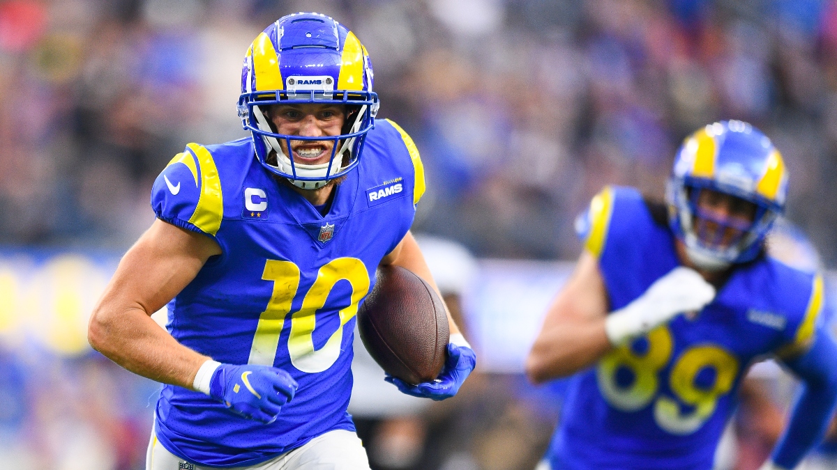 Cooper Kupp Anytime Touchdown Picks: Are Odds Too Low in Rams vs Cardinals? article feature image