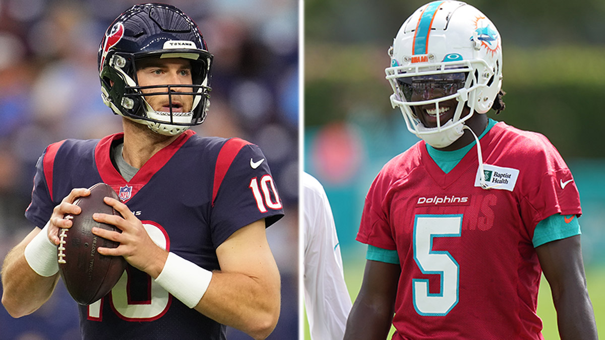NFL Odds, Picks, Predictions: 5 Bets for Dolphins vs. Buccaneers, Saints vs. Texans, More (Aug. 13) article feature image