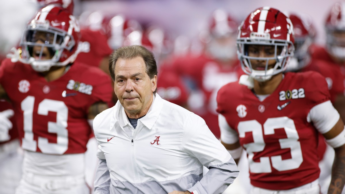 College Football Picks Week 7: Alabama vs. Tennessee, Wisconsin vs. Michigan State Top Smartest Saturday Bets article feature image