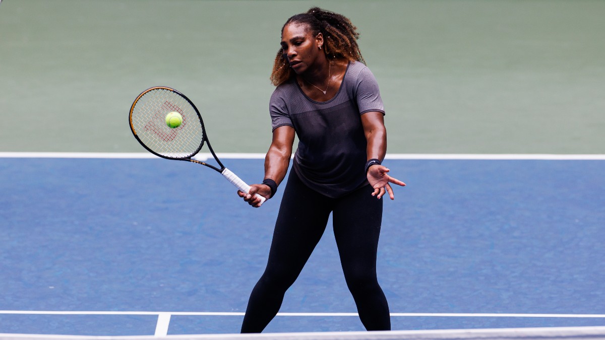 Serena Williams’ US Open Odds After Second-Favorite Simona Halep Loses in First Round article feature image