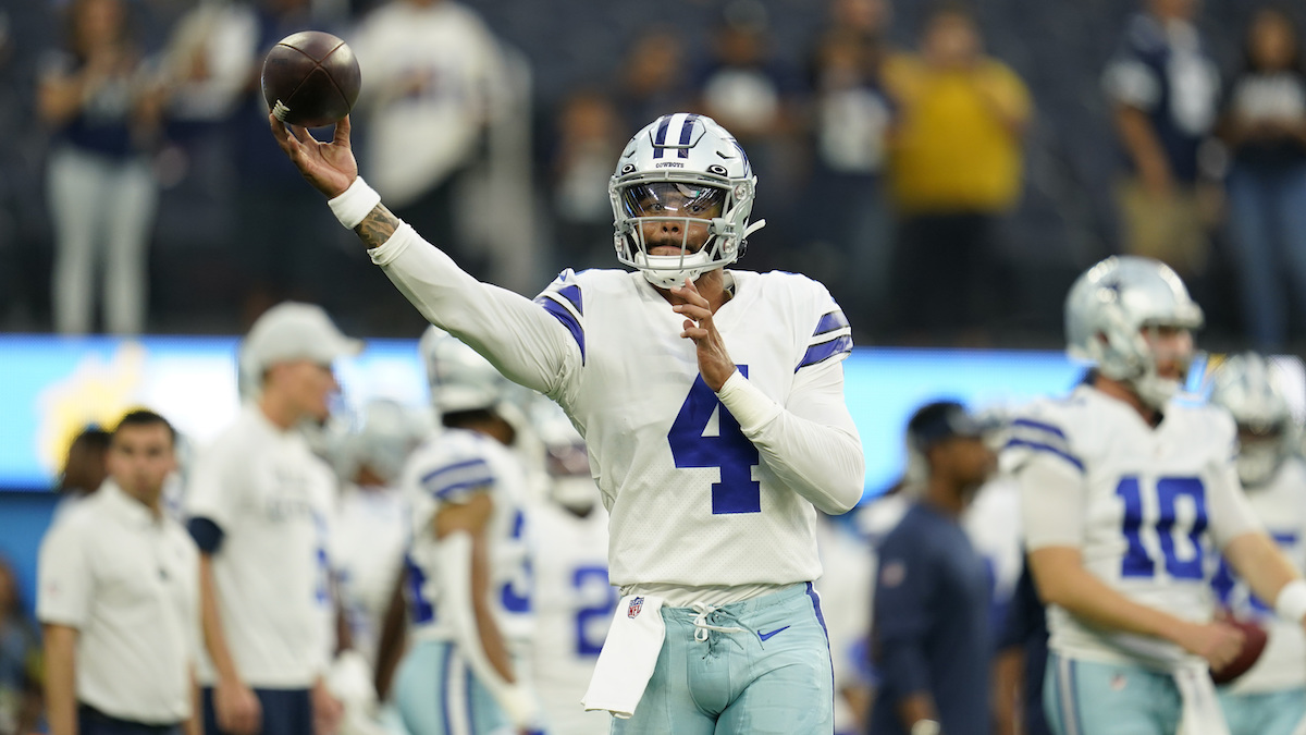 Bet $10, Get $200 if Dak Prescott Passes for 1+ Yard vs. Indianapolis!