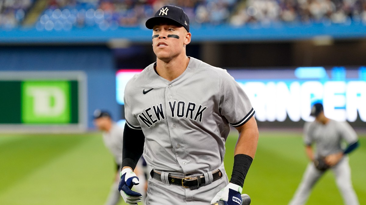 Aaron Judge Home Run Odds: 6-Game Drought Brings Number Down For 61st Home Run article feature image