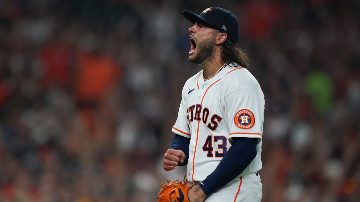 MLB Playoff Odds, Expert Picks & Projections for Padres vs. Phillies & Astros vs. Yankees (October 23) article feature image