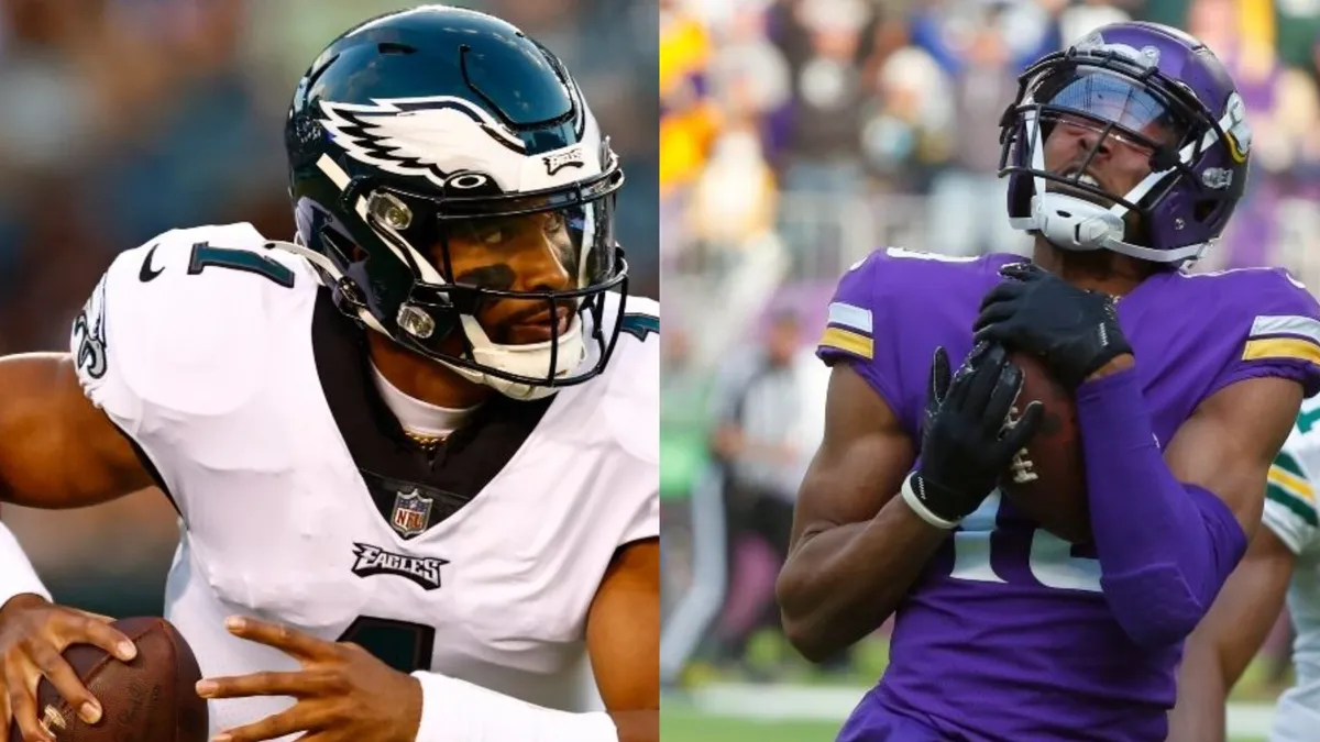 Get a $1,000 No-Sweat First Bet For Vikings-Eagles!
