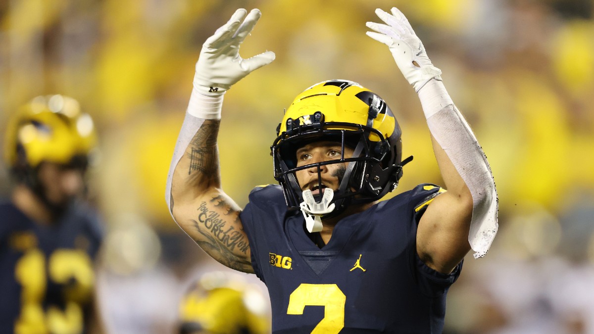 Hawaii vs. Michigan Odds, Picks: Do You Dare Take This Historic Spread? article feature image