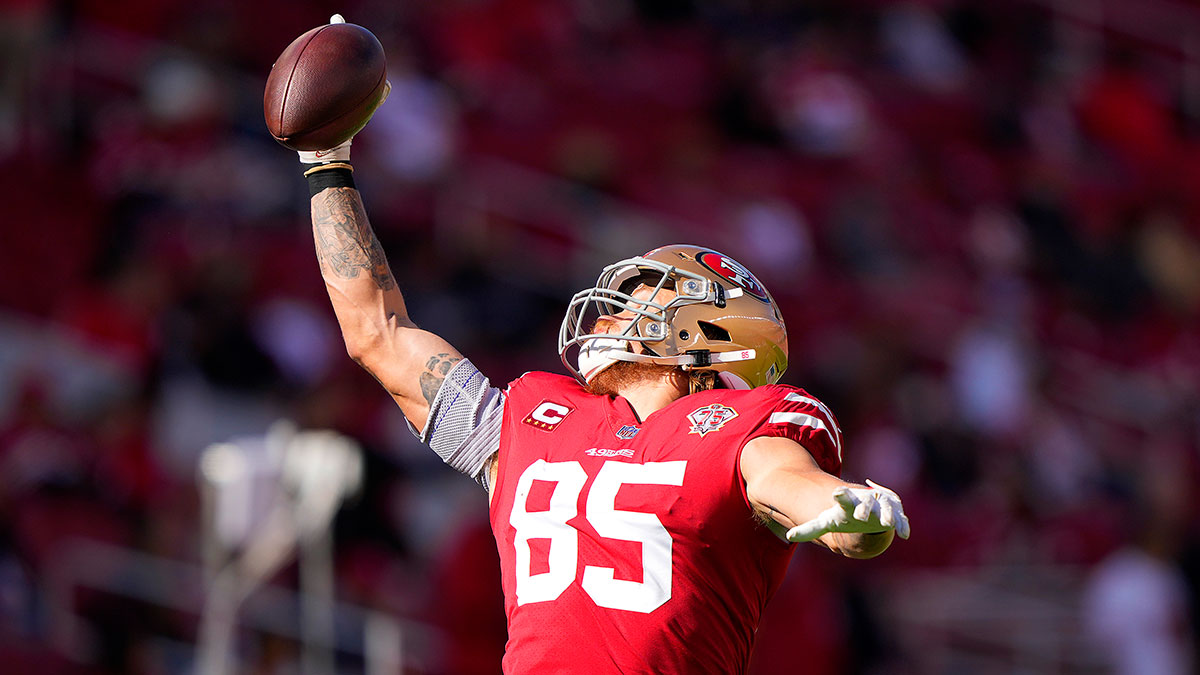 George Kittle Player Prop for 49ers vs Broncos on Sunday Night Football