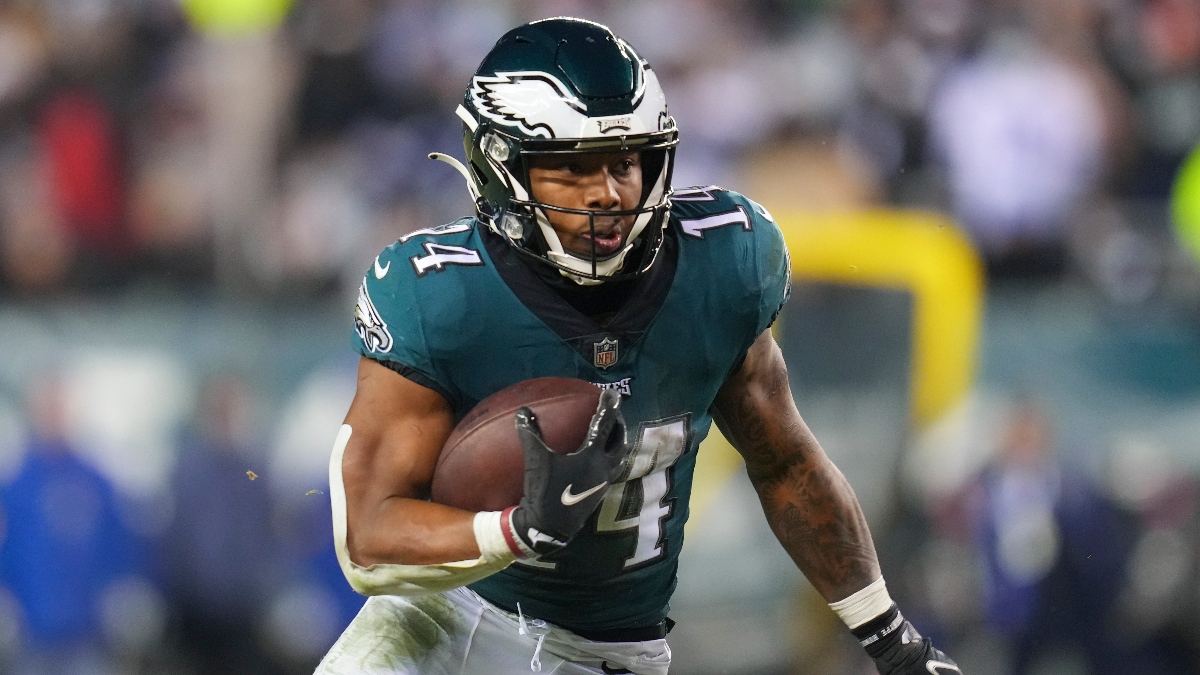 Vikings vs Eagles Player Props: Anytime Touchdown Scorer Picks for Monday Night Football, Including Kenneth Gainwell article feature image