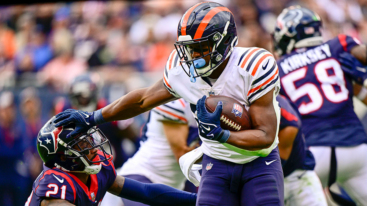 Fantasy football: Khalil Herbert is the Bears' back to hedge on