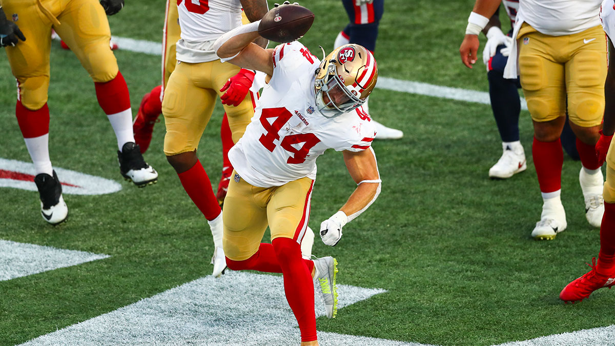 49ers vs Broncos Daily Fantasy Picks, Predictions: Buy Kyle Juszczyk, Kendall Hinton article feature image