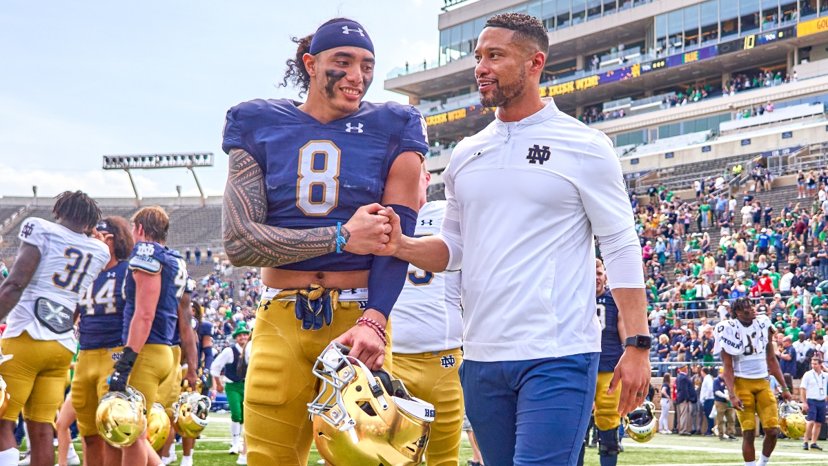Notre Dame vs. Ohio State Betting Trends: Fighting Irish Among Largest Top-5 Underdogs Ever article feature image