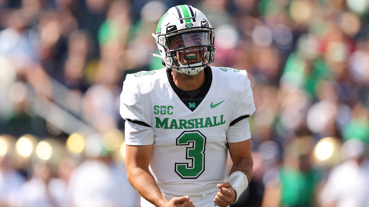 Wednesday College Football Louisiana vs. Marshall Prediction: This Spread Pick Has 16% ROI Since 2005 article feature image
