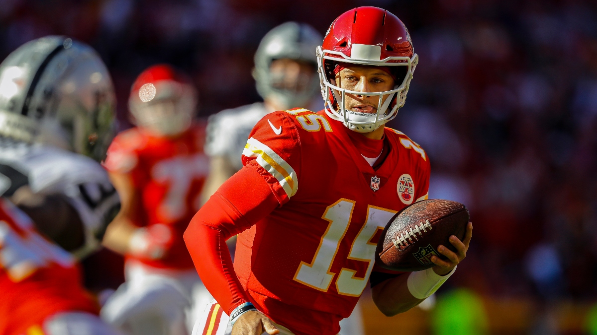 Patrick Mahomes Player Props for Chargers vs Chiefs on Thursday Night Football article feature image