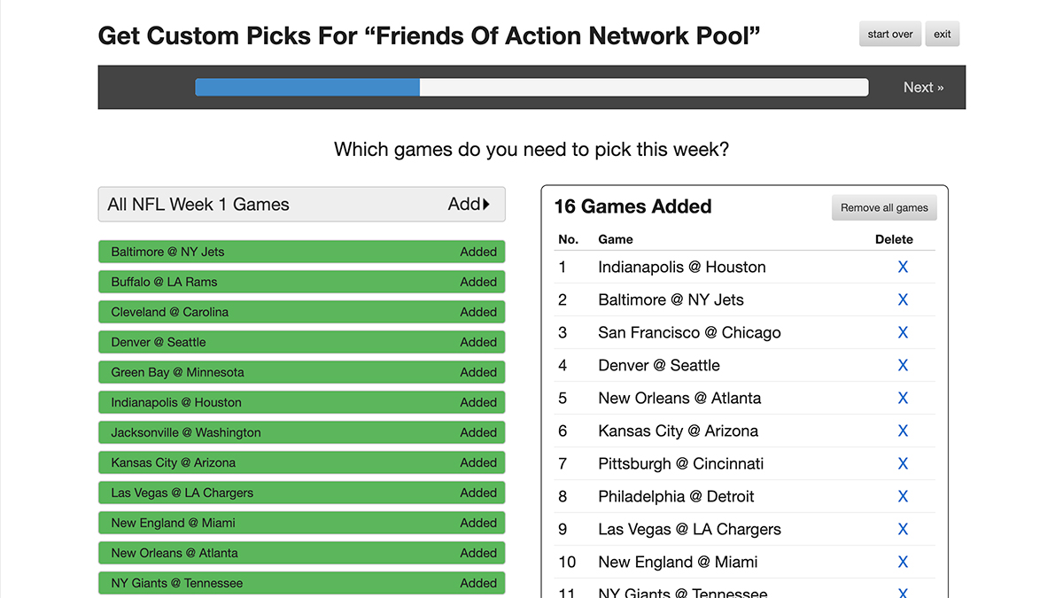 NFL Pick'em Pool, Fantasy Pick'em