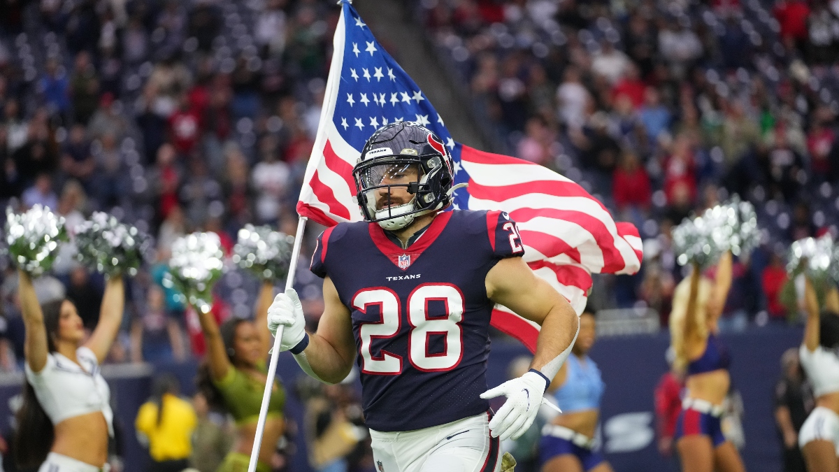How to Treat Texans RB Rex Burkhead as Fantasy Football Waiver Wire Target
