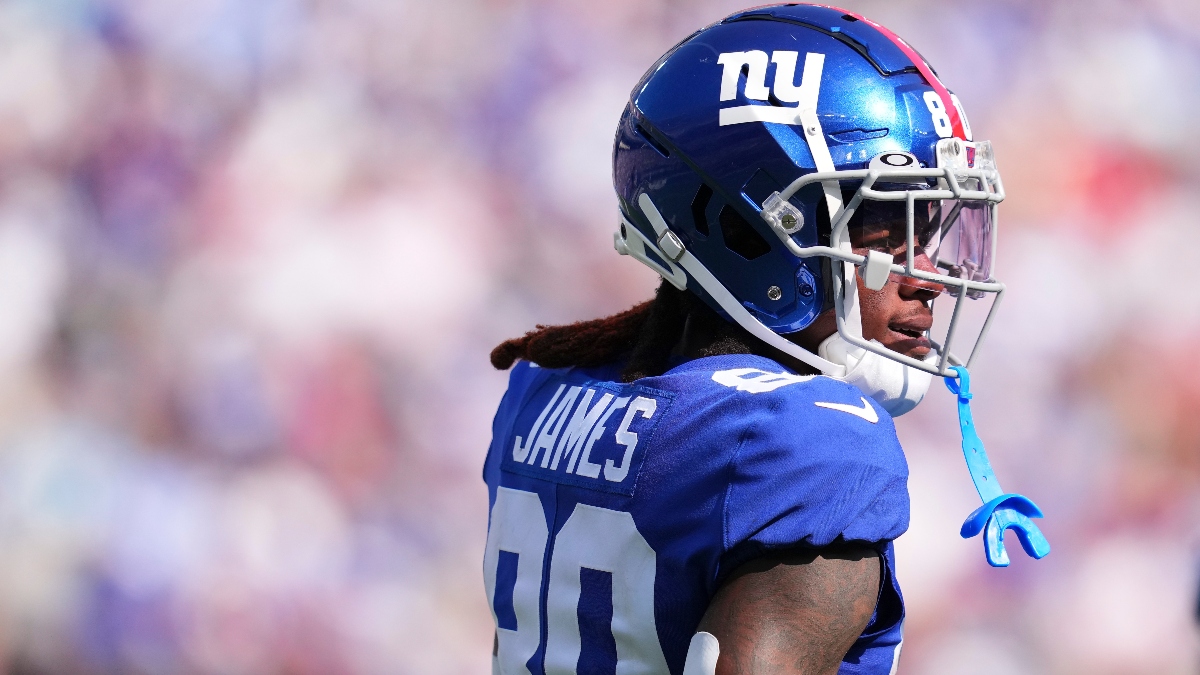 Cowboys vs Giants Player Props: Expert Targets Richie James Receiving Yards on Monday Night Football article feature image