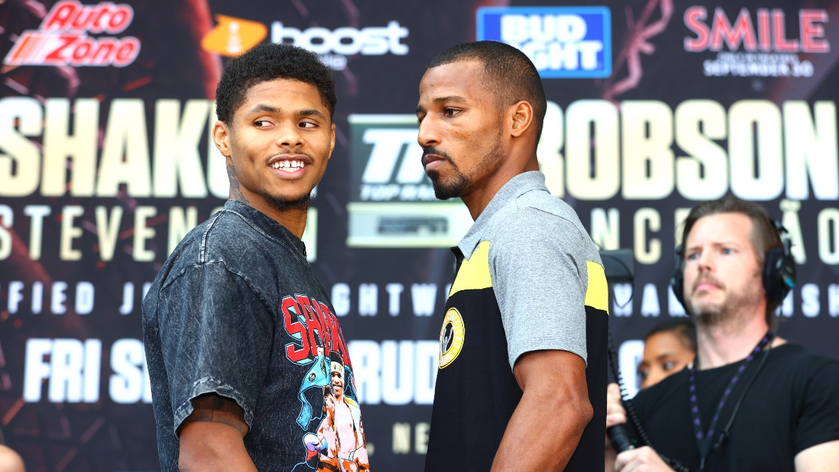 Shakur Stevenson vs. Robson Conceicao Boxing Odds, Props: Updated Betting Lines for Friday’s Fight article feature image