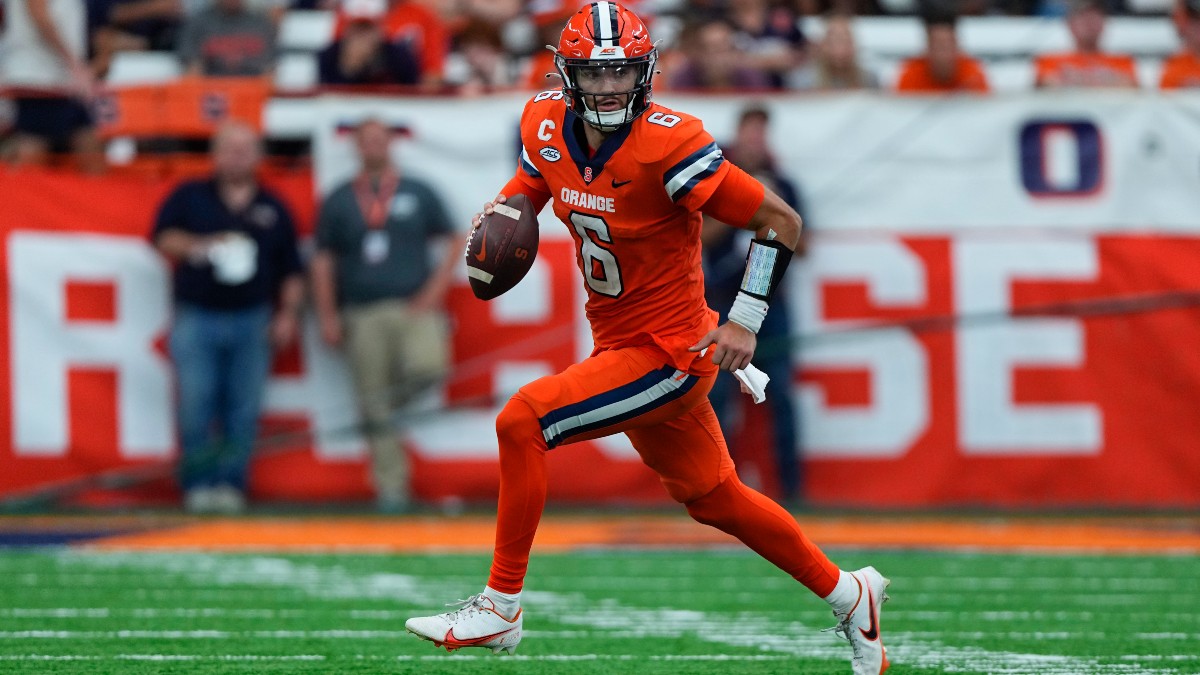 Friday College Football Odds & Predictions: Sharps Betting Virginia-Syracuse & Boise State-UTEP article feature image