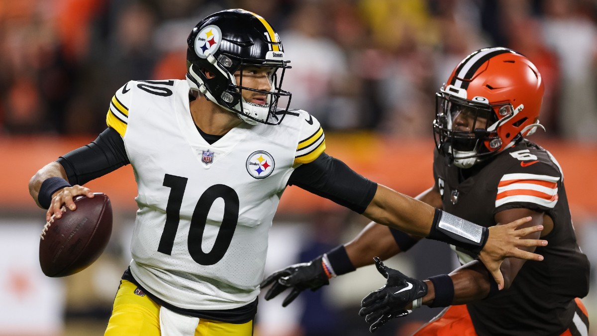NFL Live Betting Week 3: How We Live Bet Steelers vs Browns on Thursday Night Football article feature image