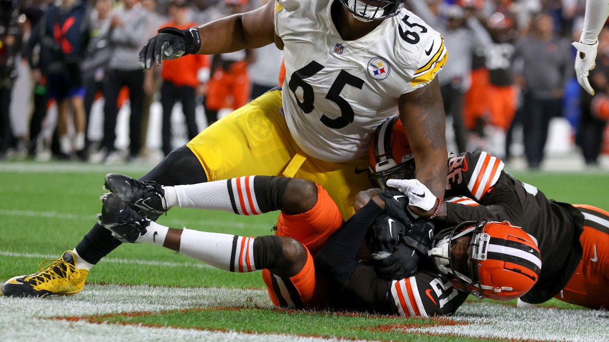 Bad Beat Alert: Insane Steelers vs Browns Finish Swings Totals, Players Props article feature image