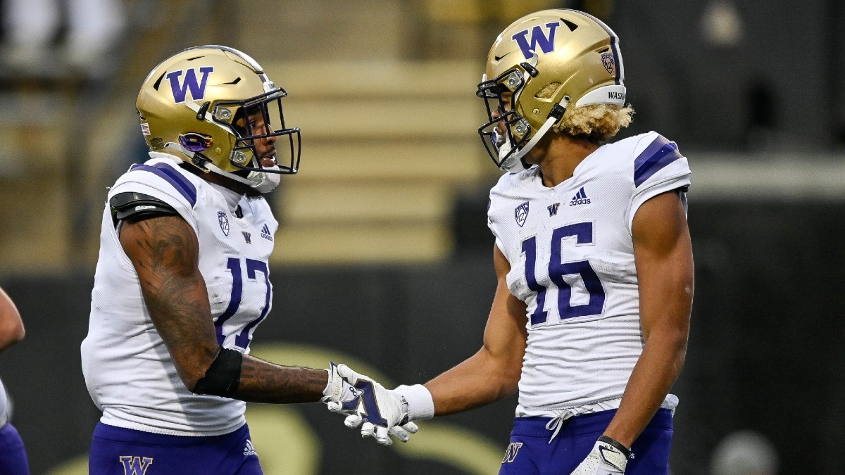 Week 1 College Football Chalk Talk: Stuckey & Collin Wilson’s Favorite Favorites, Including Washington vs. Kent State article feature image