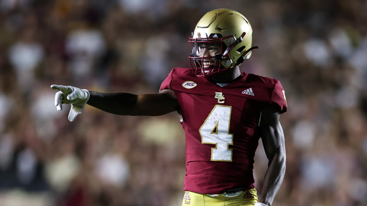 College Football Player Props: Our 5 Top Picks for Week 4, Including Boston College’s Zay Flowers & More article feature image