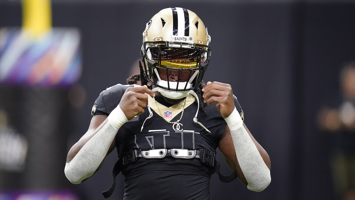 Alvin Kamara Has 3 Most Popular NFL Player Prop Bets for Ravens vs. Saints on Monday Night Football article feature image