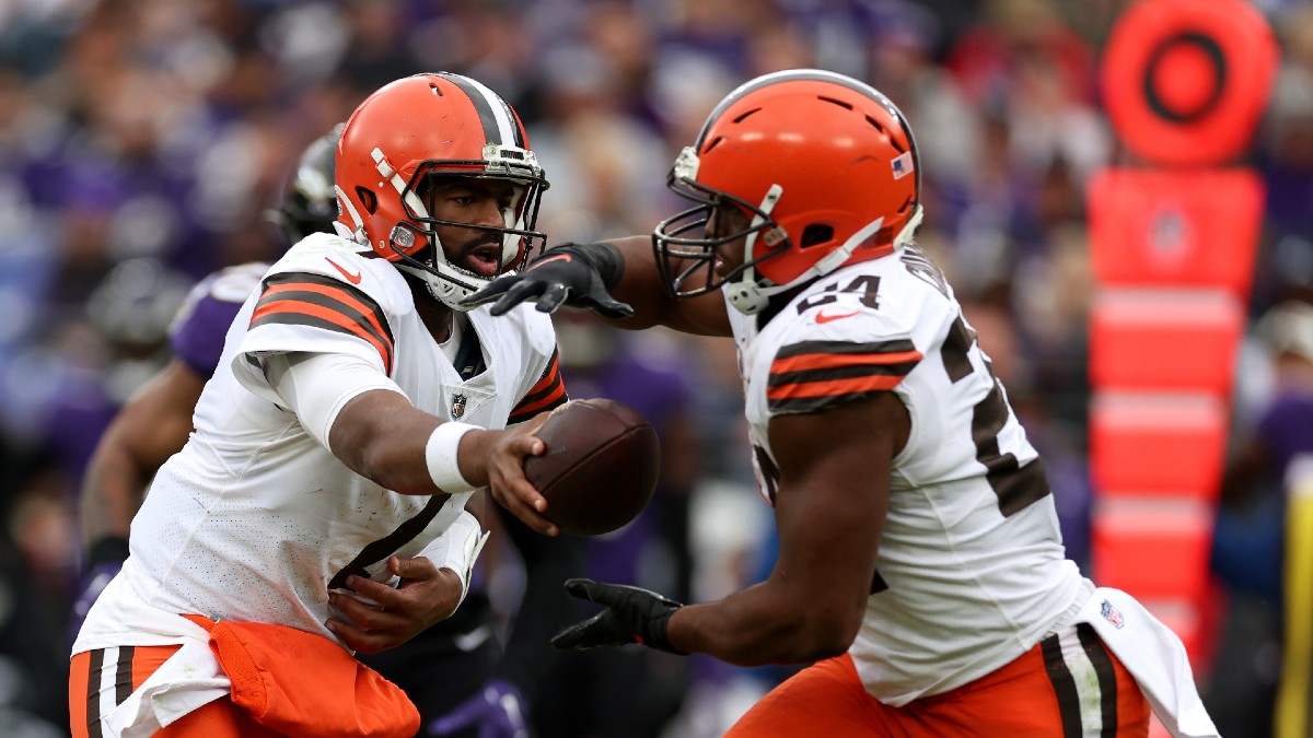 Buccaneers vs. Browns, Ravens vs. Jaguars, Bengals vs. Titans NFL Predictions: Fade the Public Sunday Week 12 article feature image