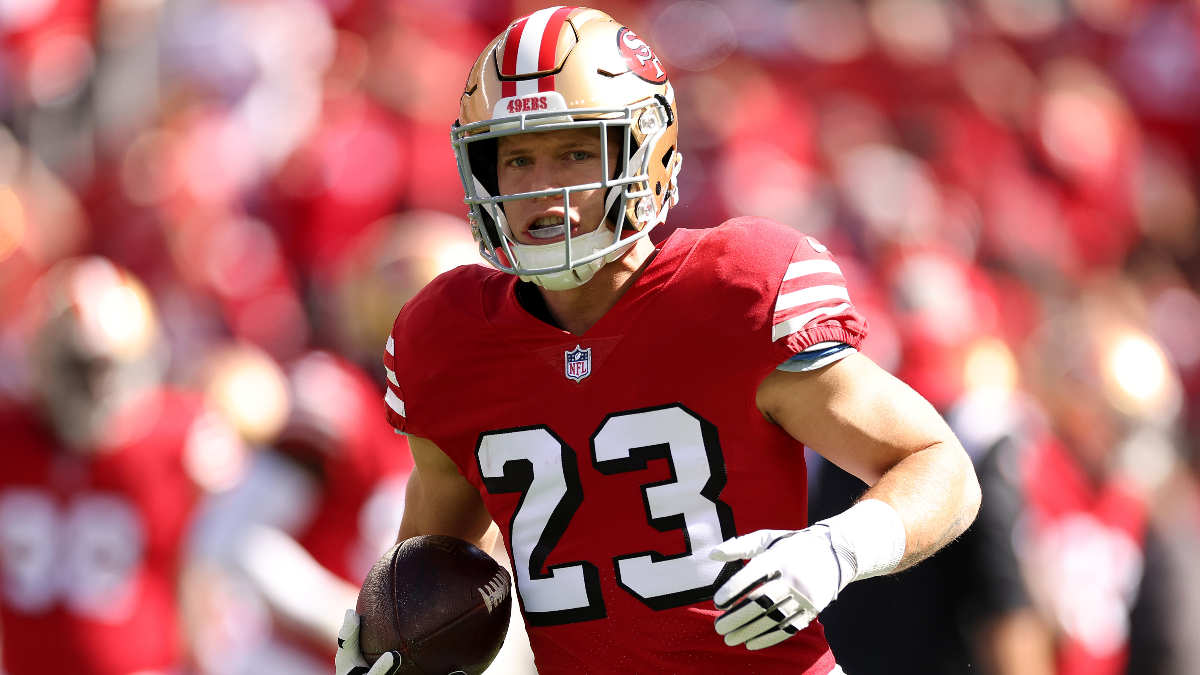 49ers vs Rams Same Game Parlay: 3 Legs With Player Props for Christian McCaffrey, Tyler Higbee article feature image
