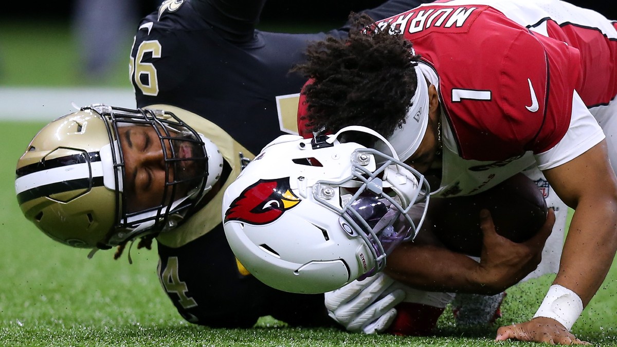 Saints vs. Cardinals Predictions: Sharps’ Thursday Night Football Best Bet Is on Spread article feature image