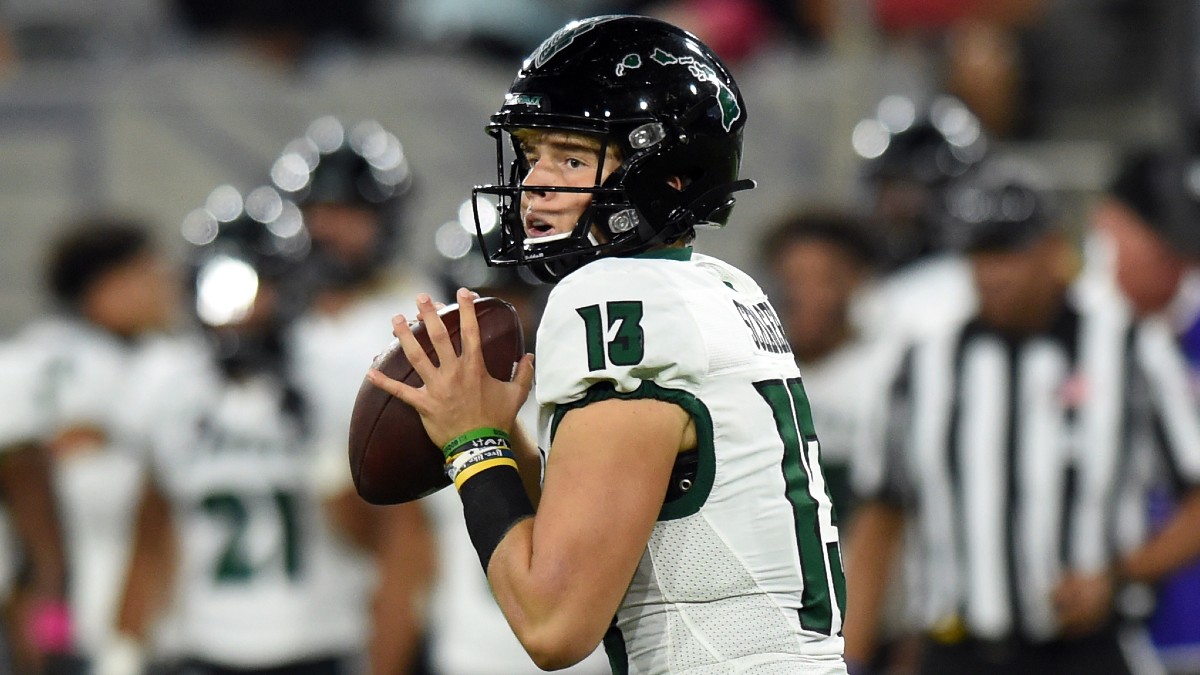 Hawaii vs. Nevada College Football Picks: Bet the Over/Under on Saturday Week 7 article feature image