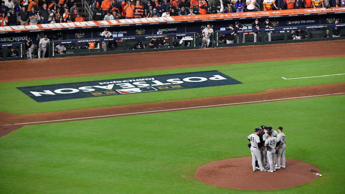 Yankees vs Astros ALCS Game 2 Picks, Predictions, Odds, Projections article feature image
