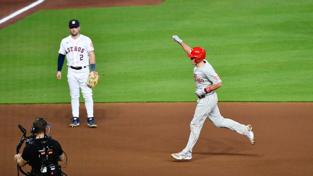 Phillies vs. Astros World Series Playoffs Pick, Preview: Bet the Total in Game 2? article feature image