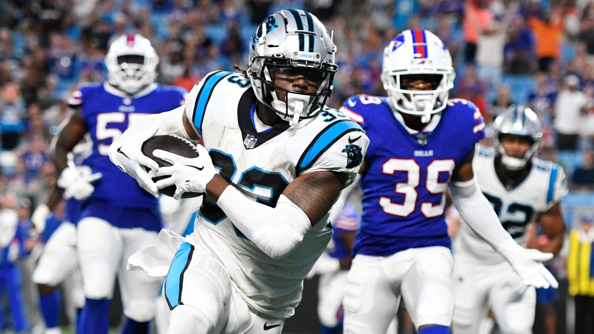D’Onta Foreman Fantasy Football Analysis, Rankings for Panthers after Christian McCaffrey Trade Shakes Up NFL article feature image