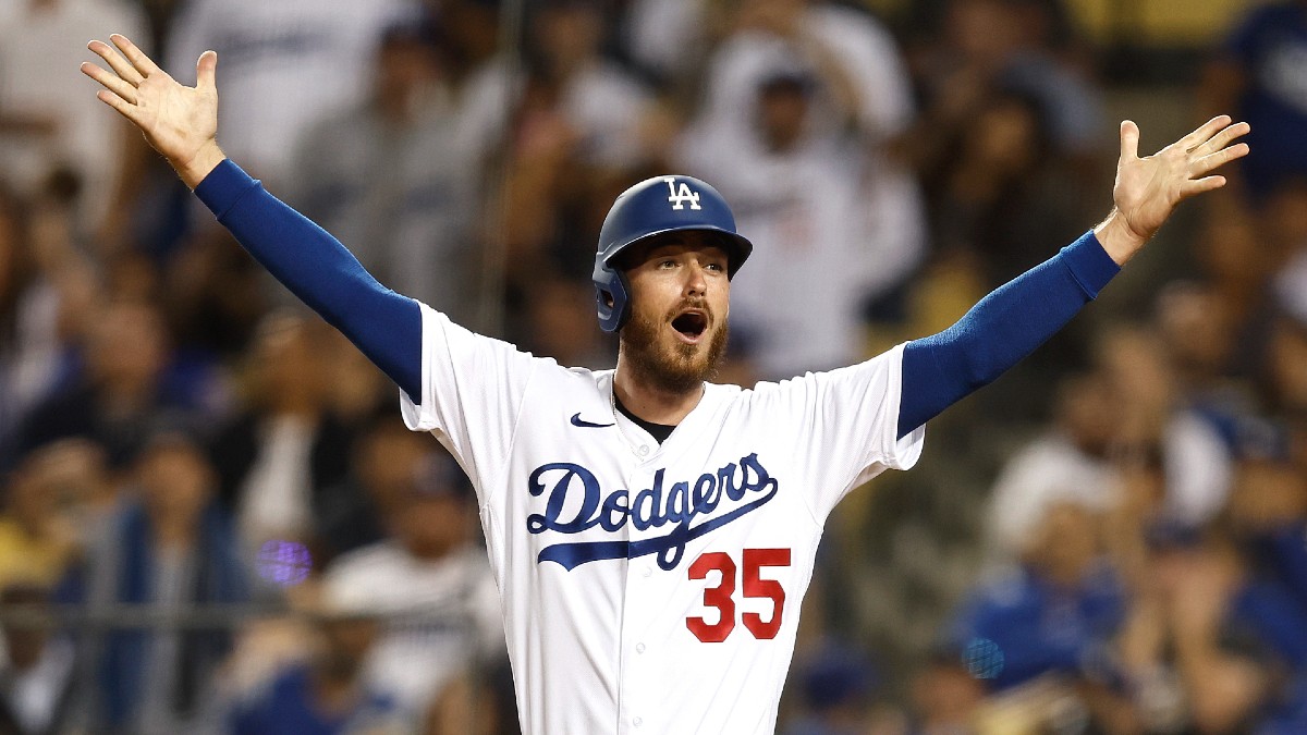 MLB Playoff Odds, Picks for Padres vs Dodgers Game 1 article feature image