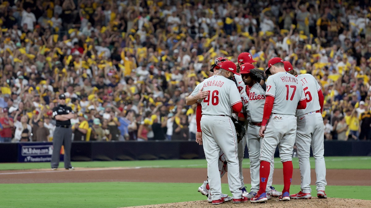 NLCS Game 2 Predictions, Picks, Odds for Phillies vs Padres article feature image