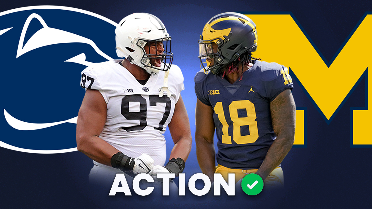 Penn State vs. Michigan Betting Preview & Predictions: Our Staff’s Spread & Total Picks article feature image
