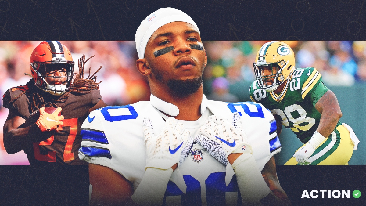 2022 Fantasy Football RB Handcuffs Rankings: Which Backups Have Huge Upside? article feature image