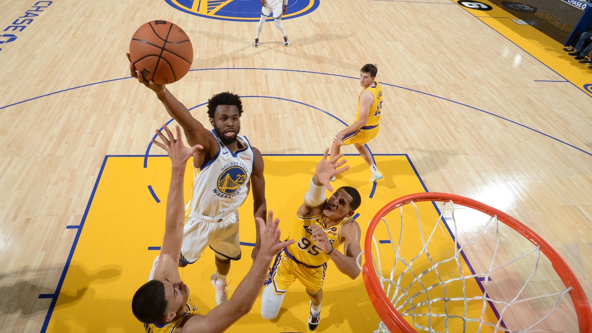 Lakers vs. Warriors NBA Player Prop: Expert Fading Andrew Wiggins on Opening Night (October 18) article feature image