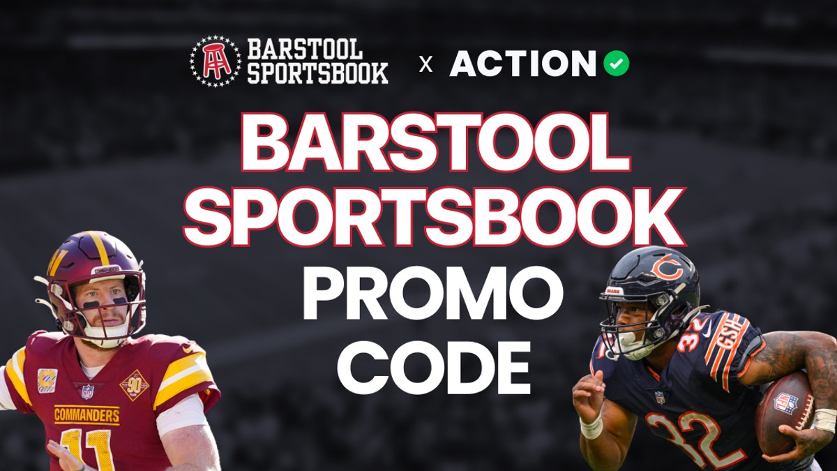 Barstool Sportsbook Promo Code ACTNEWS150 Offers $150 for Commanders-Bears Image