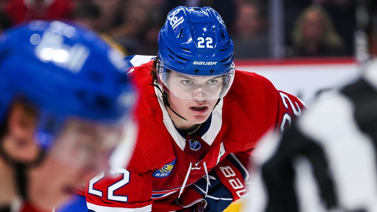 According to the Hockey Fights Cancer auction, Caufield may be wearing #22  with the Habs! : r/Habs