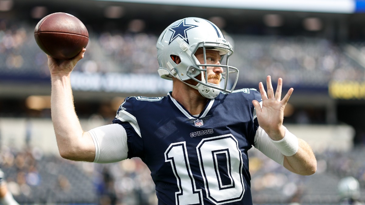 NFL Live Betting Week 6: How to Live Bet Cowboys-Eagles on Sunday Night Football article feature image