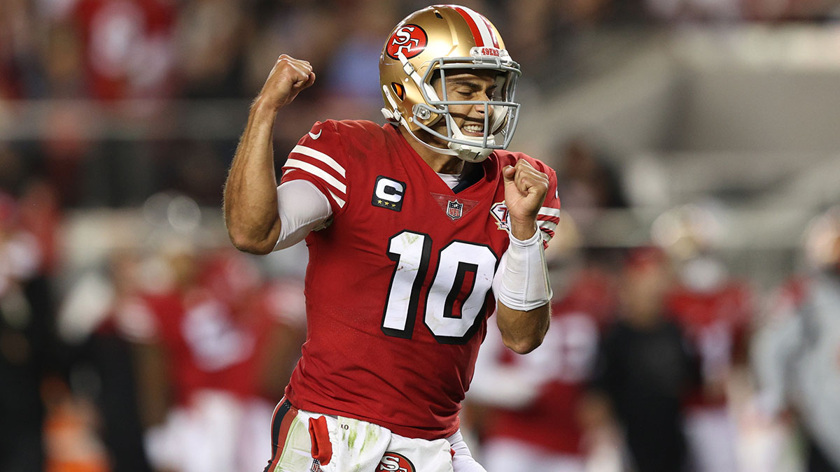 Jimmy Garoppolo Player Prop: Rams vs 49ers Monday Night Football Pick article feature image