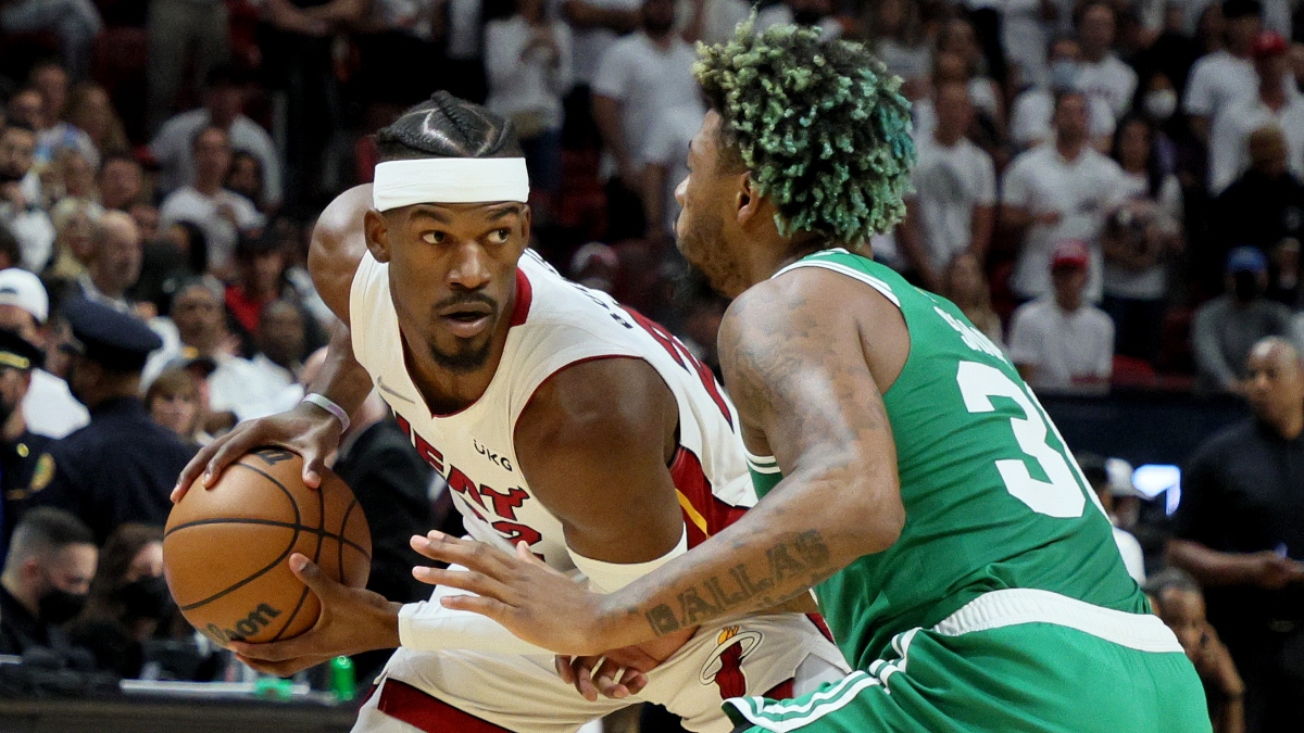 Celtics vs. Heat NBA Player Prop: How to Fade Jimmy Butler in Miami (October 18) article feature image