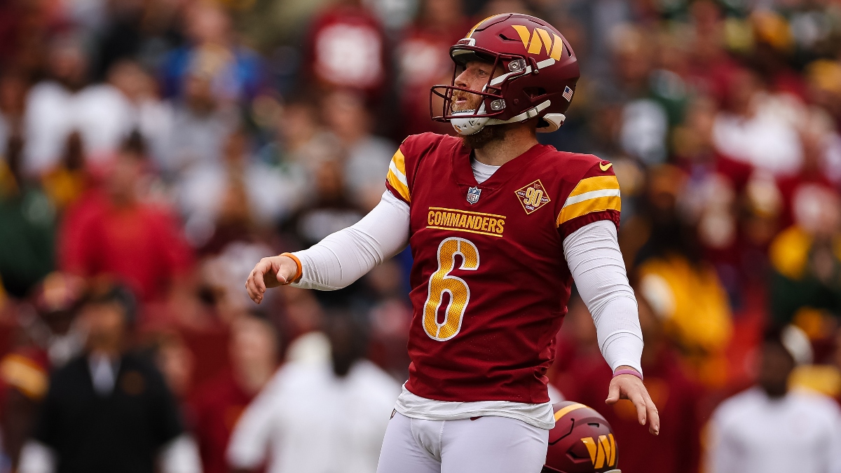 NFL Player Props: Kicker Bets in Week 8 for Joey Slye, More article feature image